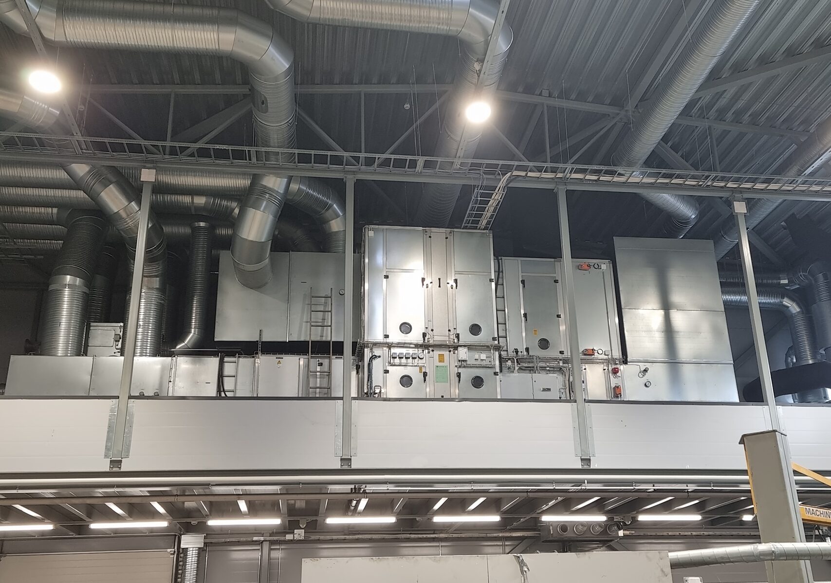 AhoSteel Karkkila KRS-THR konepajan ilmanvaihtokone